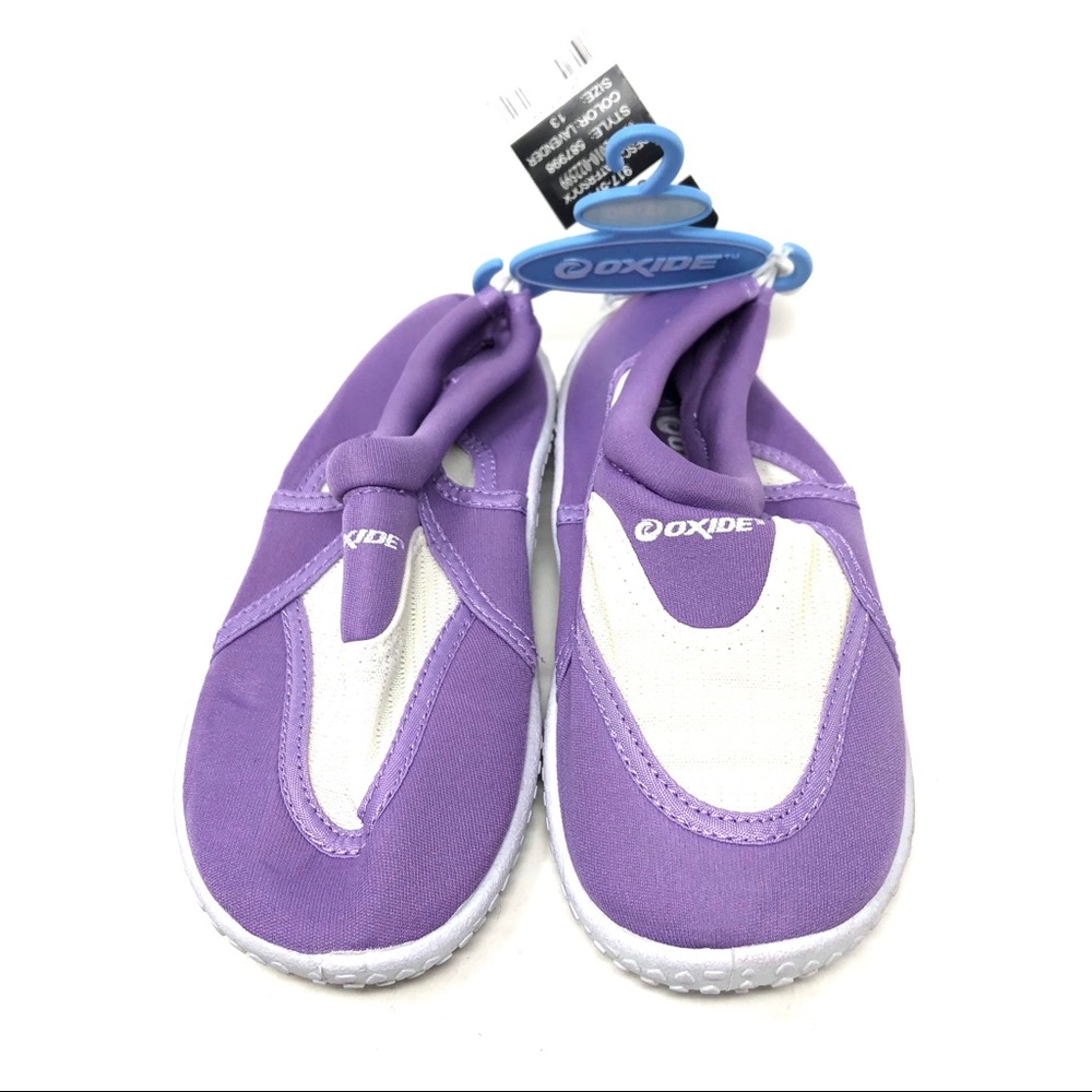 Lavender slip on Watersock shoes, girls size 13, NWT